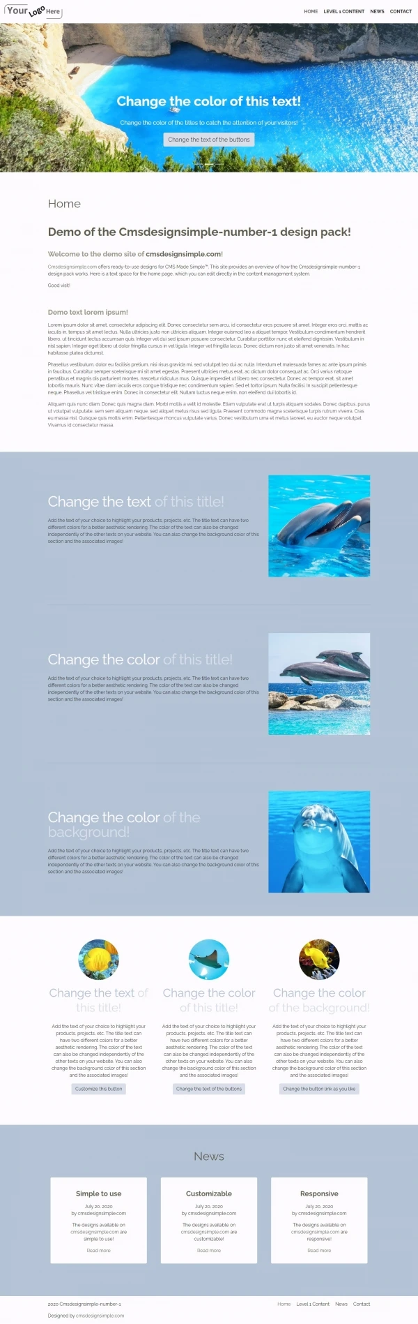 CMS Design Simple - Cmsdesignsimple-number-1