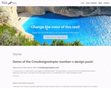 CMS Design Simple - Cmsdesignsimple-number-1